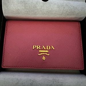 Prada card purse
